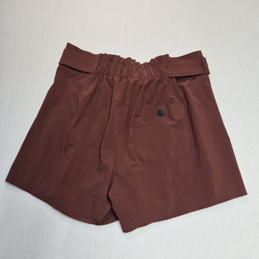 Athleta Skyline Short II Brown Rust Women's Size 12 High Waist - Picture 2 of 9